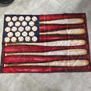 NWT Breezeart Baseball Season Premium Standard Flag